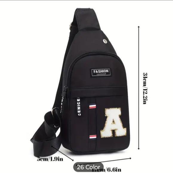 Truck hat matching crossbody bag your personal initial - Picture 2 of 3